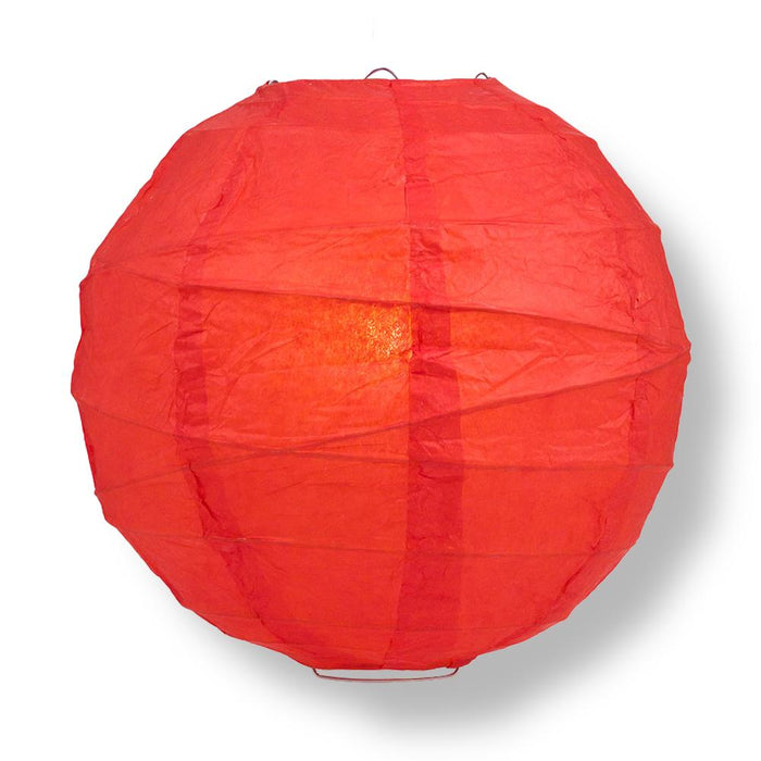 12" Chinese New Year Mix Paper Lantern String Light COMBO Kit (21 FT, EXPANDABLE, Black Cord)