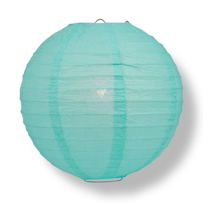 12" Christmas Holiday Winter Mix Paper Lantern String Light COMBO Kit (21 FT, EXPANDABLE, White Cord)