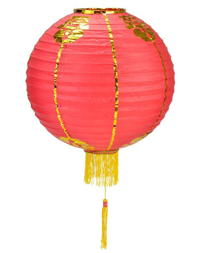 13-pc Red Chinese New Year Celebration Party Pack Paper Lantern Combo Set