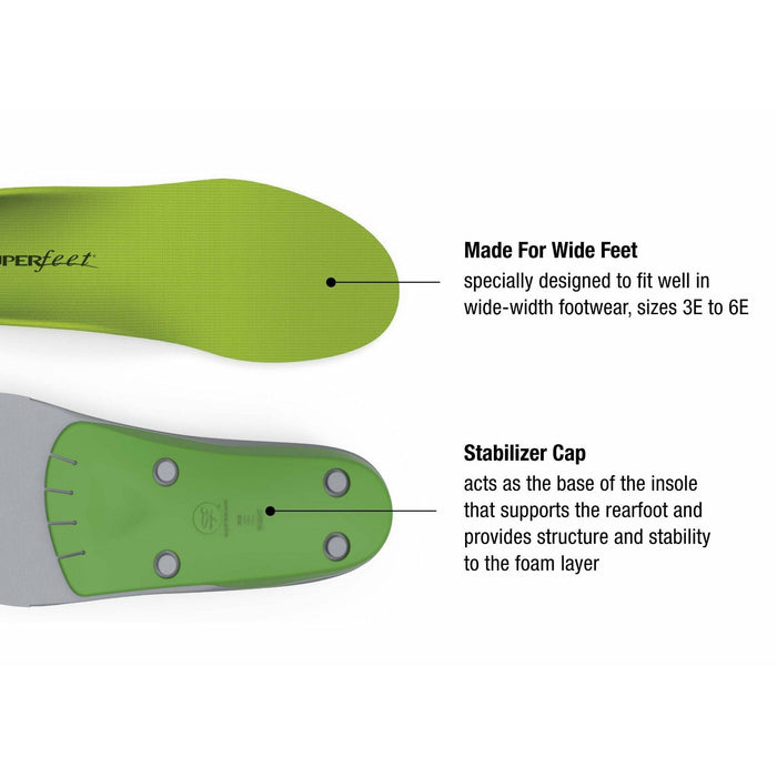 All-Purpose Wide-Fit Support wideGREEN