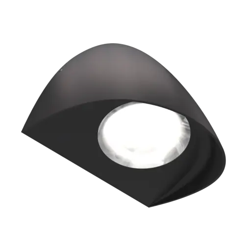 Ansell ADUG/GU10/1 Dugas GU10 Wall Light Black