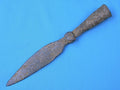 Antique Old China Chinese Spear Head Point Fighting Knife Dagger