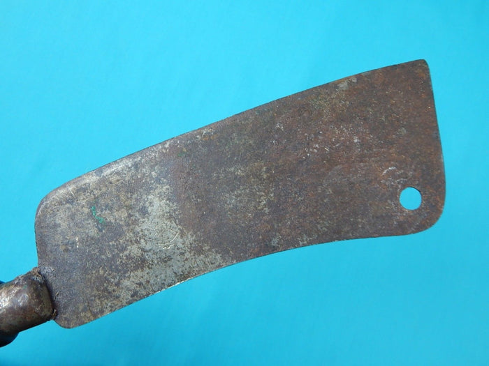 Antique Old Kitchen Butcher Knife Meat Cleaver Kitchen Cutlery Marked