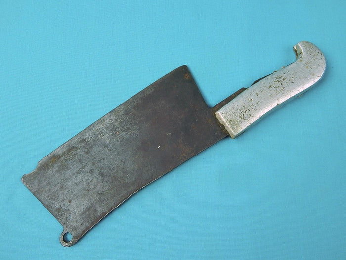 Antique Old Kitchen Butcher Knife Meat Cleaver Kitchen Cutlery