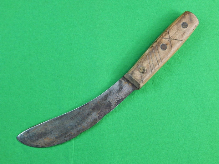 Antique Old US Hunting Fighting Skinner Knife 10