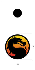 Arcade Cornhole Decals - Escape Pod Online