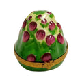Artichoke Limoges box, hand-painted porcelain made in France
