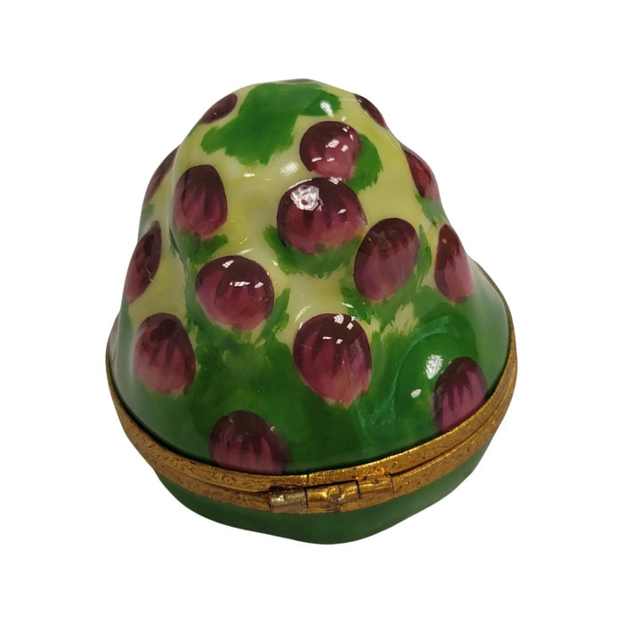 Another view of the Artichoke Limoges trinket box