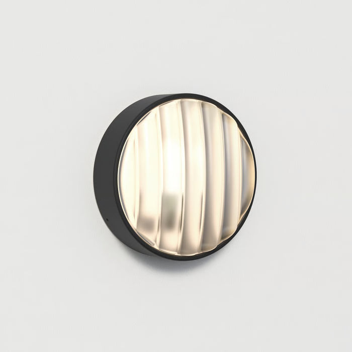 Astro Lighting 1032005 Montreal Round 220 Outdoor Wall Light – Textured Black