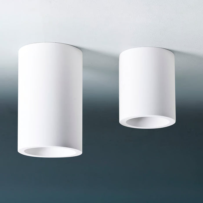 Astro Lighting 1252003 Osca Round 140 Paintable Plaster Ceiling Light
