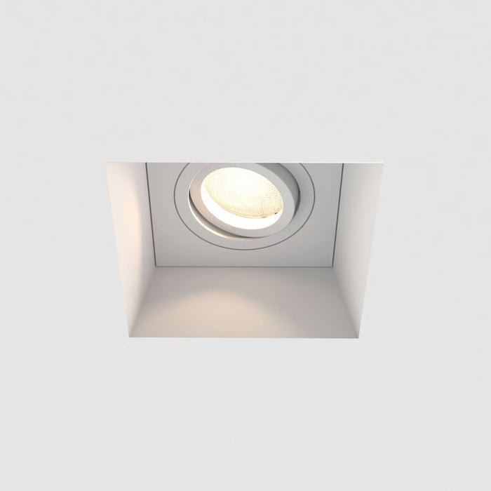 Astro Lighting 1253007 Blanco Square Adjustable Plaster Downlight