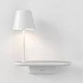 Astro Lighting 1446001 Ito Matt White Bedside Wall Light and Wireless Charger