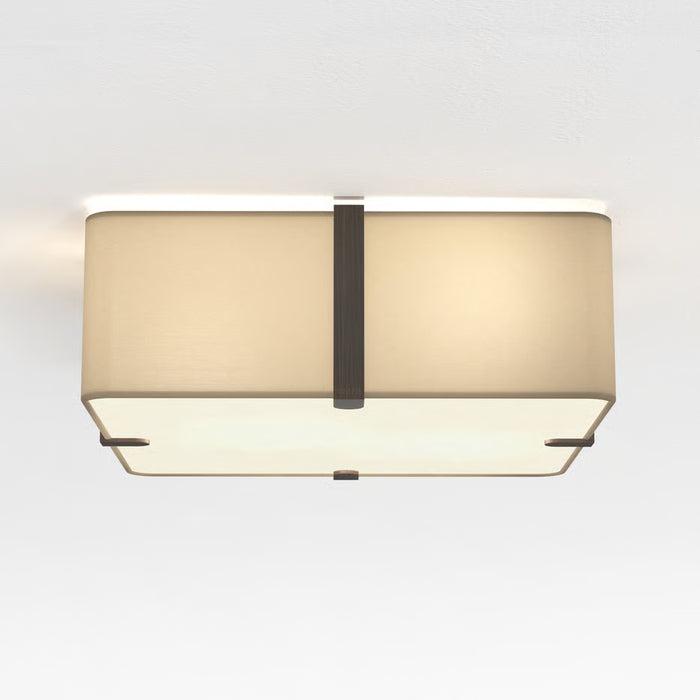 Astro Lighting 5042008 Elba Square 350 Putty Fabric Ceiling Shade