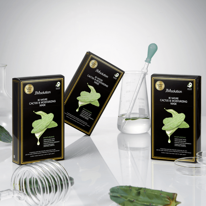 JMsolution Be Nature Cactus & Moisturizing Mask Box [10pcs] | La Cosmetique