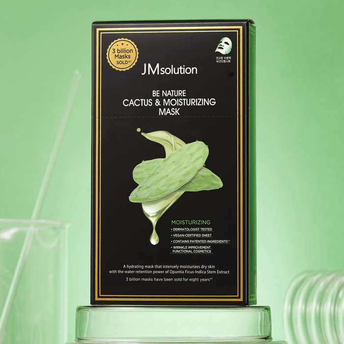 JMsolution Be Nature Cactus & Moisturizing Mask Box [10pcs] | La Cosmetique