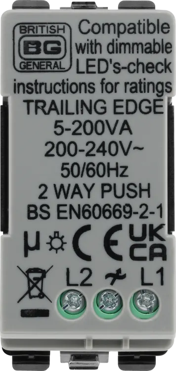 BG Electrical RPCDBDTR Nexus Grid Dimmer Modules
