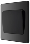 BG Evolve PCDBC12WB 20A 16AX Wide Rocker Switch - Black Chrome