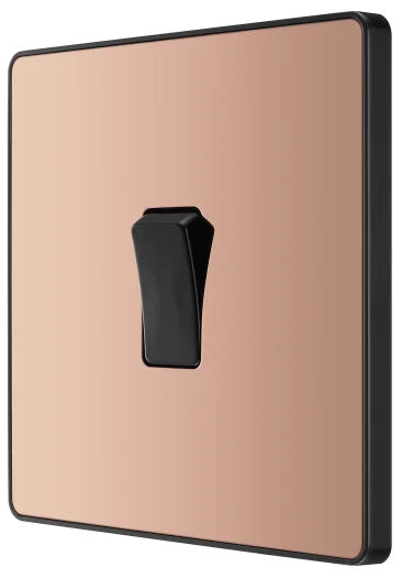 BG Evolve PCDCP13B 20A 16AX Intermediate Light Switch - Polished Copper
