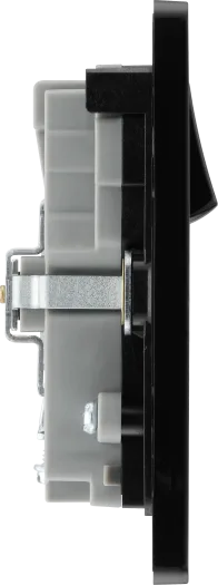 BG Evolve PCDCP22UAC22B 13A Double Switched Socket with USB A+C - Polished Copper
