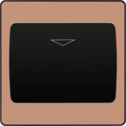 BG Evolve PCDCPKYCSB Hotel Key Card Switch - Polished Copper