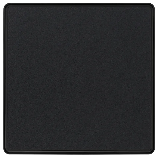 BG Evolve PCDMB13EB 20A 16AX 1 Gang Intermediate Edge-to-Edge Rocker Light Switch - Matt Black