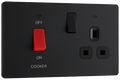 BG Evolve PCDMB70B Cooker Control Socket Matt Black