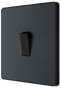 BG Evolve PCDMG13B 20A 16AX Intermediate Light Switch - Matt Grey