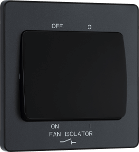 BG Evolve PCDMG15B 10 Amp 3 Pole Fan Isolator Matt Grey