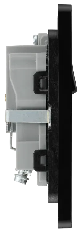 BG Evolve PCDMG21B 13A Single Switched Socket Matt Grey