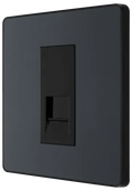 BG Evolve PCDMGBTM1B Single Master BT Telephone Socket - Matt Grey