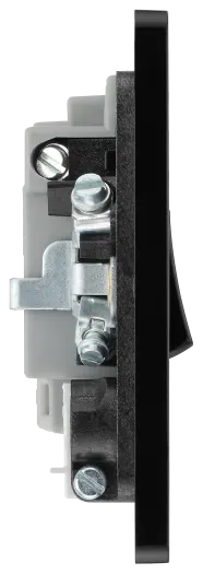 BG Evolve PCDSB52B 13A Switched Fused Spur with LED Light UK - Satin Brass