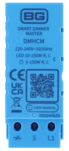 BG Smart DMHCM Smart Master Dimmer Module – 150W LED, Wi-Fi and Voice Control