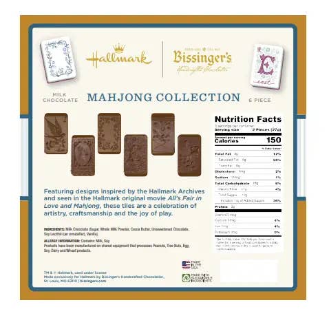 Bissinger's Milk Mahjong Collection - 6 Pc