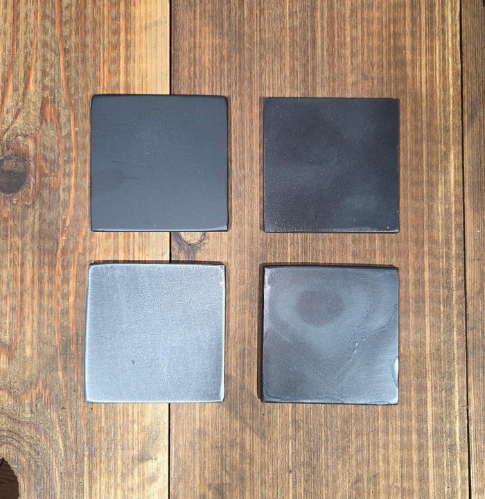 Black Finishes Color Sample Kit (4 Finishes) - Old West Iron