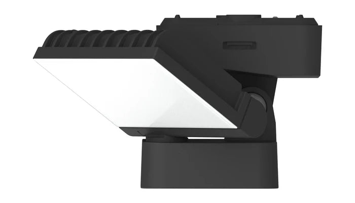 BrackenHeath BR3551 iSpot Swivel Floodlight IP65 Twin 220-240V Black