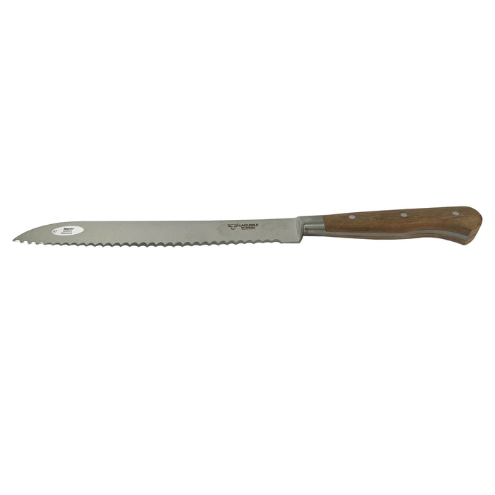 Bread Knife With Walnut Handle by Laguiole en Aubrac