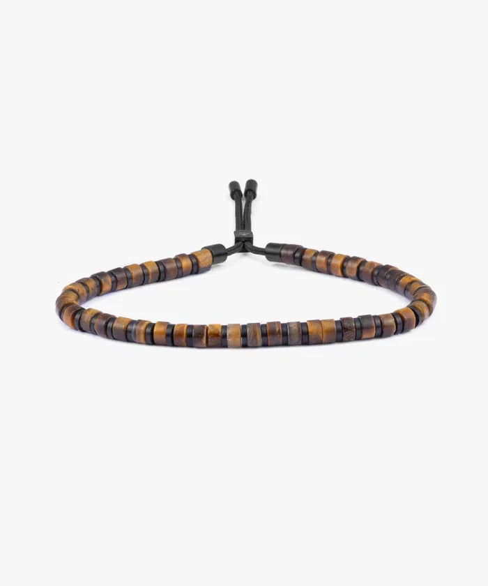 Brontide Adjustable  Tiger Eye/Black L
