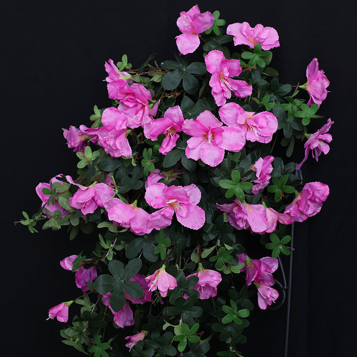 Bulk 33" Faux Silk Azalea Spills for Outdoors, 2-Pack UV Protected Fake Flowers No Watering Wholesale