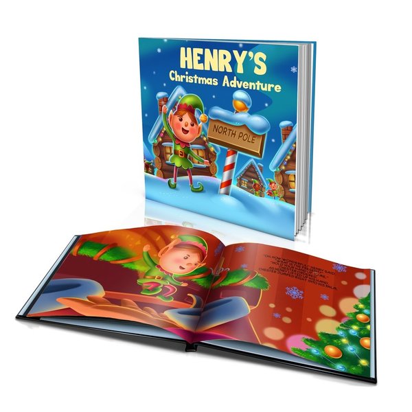Christmas Adventure Large Hard Cover Story Book