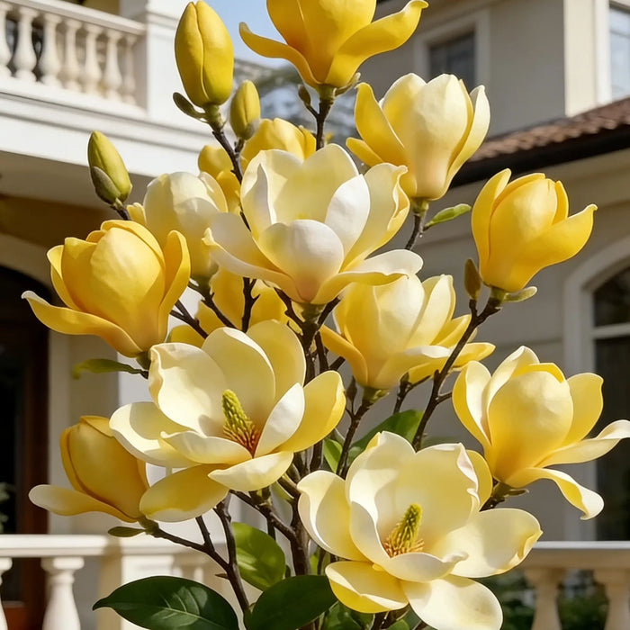 Cibuľky Magnolia liliiflora (fialové orchidey) 🌸 Kvety skrývajú listy, vôňa napĺňa vzduch-SK