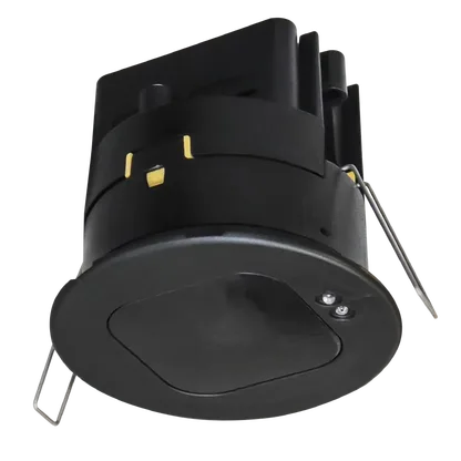 Cucumber Lighting Controls PIRSCRB PIR Sensor Switching Ceiling Recessed Black RAL9005