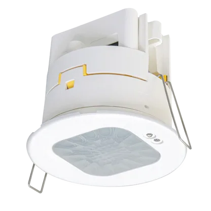 Cucumber Lighting Controls PIRSCRW PIR Sensor Switching Ceiling Recessed White RAL9010