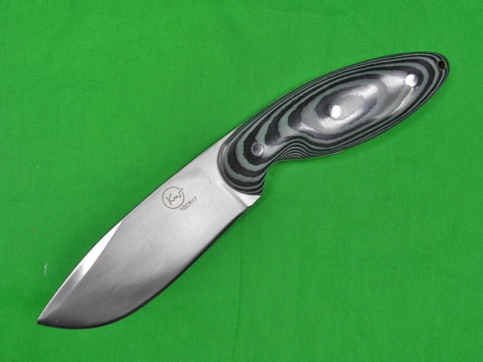 Custom Hand Made KEN WARNER Knife w/ Sheath Box