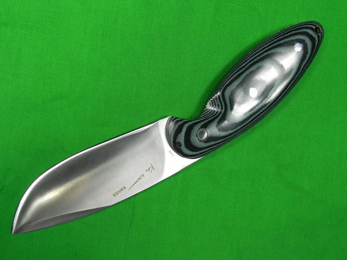 Custom Hand Made KEN WARNER Knife w/ Sheath Box