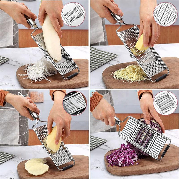 🧑‍🍳Daudzfunkcionāls dārzeņu griešanas komplekts-LV