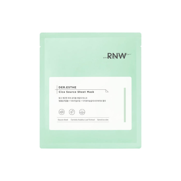RNW Der. Esthe Cica Source Sheet Mask Box [10pcs] | La Cosmetique