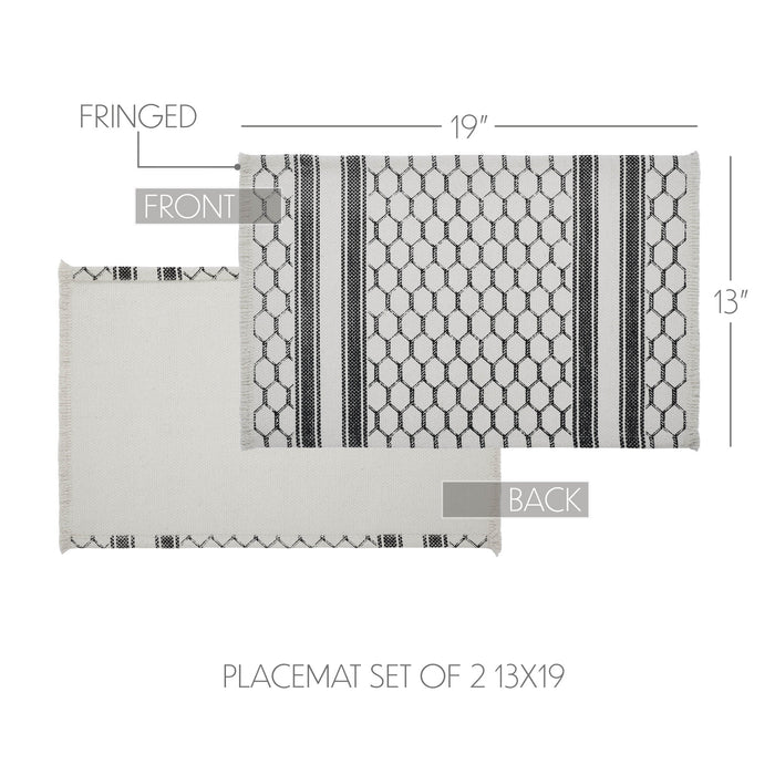 Down Home Placemat Set of 2 13x19