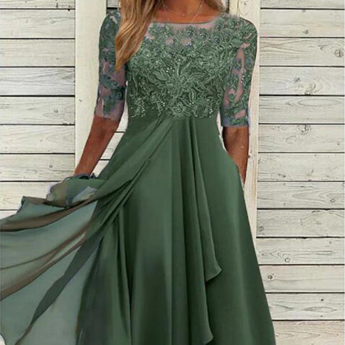 💖 Edición Limitada 💖 Elegante vestido de cóctel bordado-ES