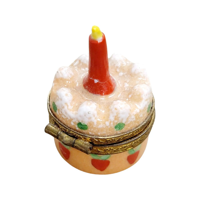 Elegant Cake for Celebrations Limoges box shown from another angle