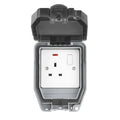 ELEX ELEX/WP1GSS Weatherguard IP66 ELEX/WP1GSS Single Switched Socket & Neon Indicator